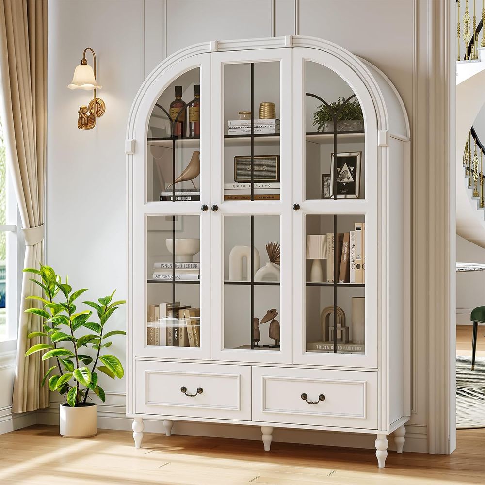 Storage & Organization - 70.8 inç Yüksekliğinde Kavisli Mutfak Kiler