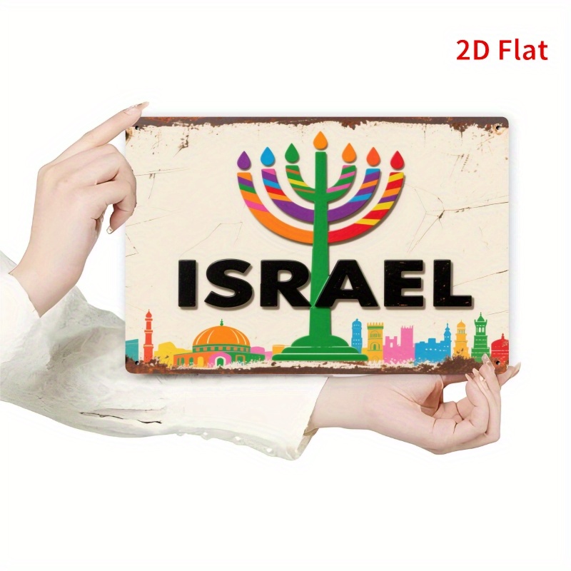 Home Decor - CIFBUY Vintage Alüminyum Duvar Sanatı Rustik