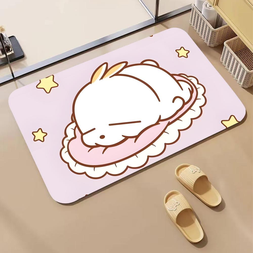 Quick Dry Diatomite Bath Mat - Cartoon-M-MashiMaro Yer Paspası Diatomit Banyo Paspası,
