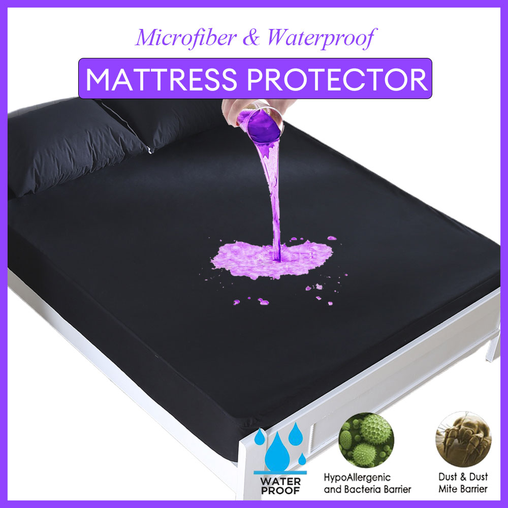 Waterproof Mattress Protector Breathable - Katı yatak koruyucu su geçirmez sac