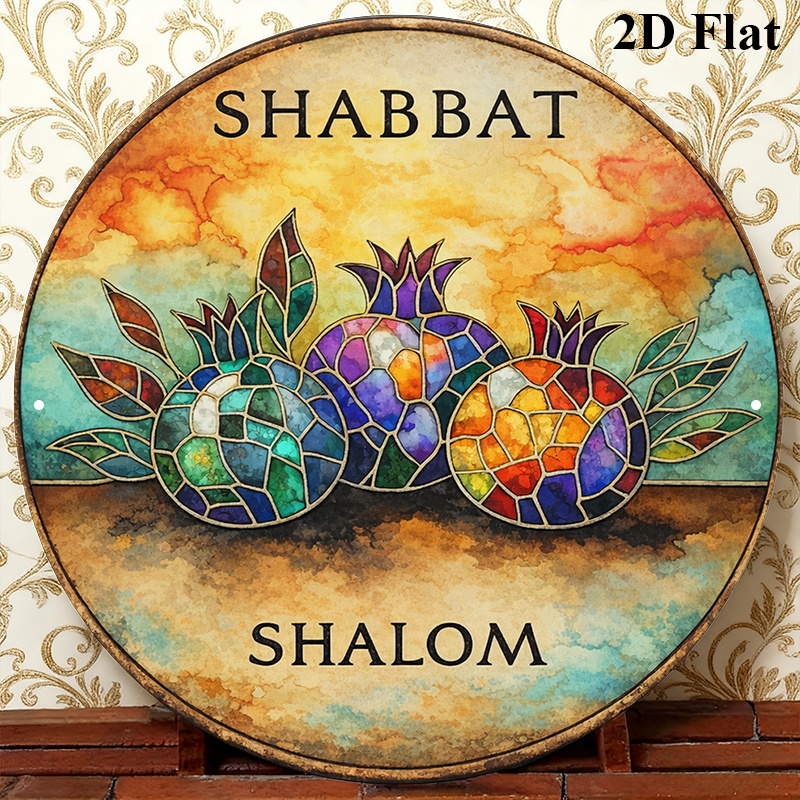 Home Decor - CIFBUY Vintage Alüminyum Duvar Sanatı Su