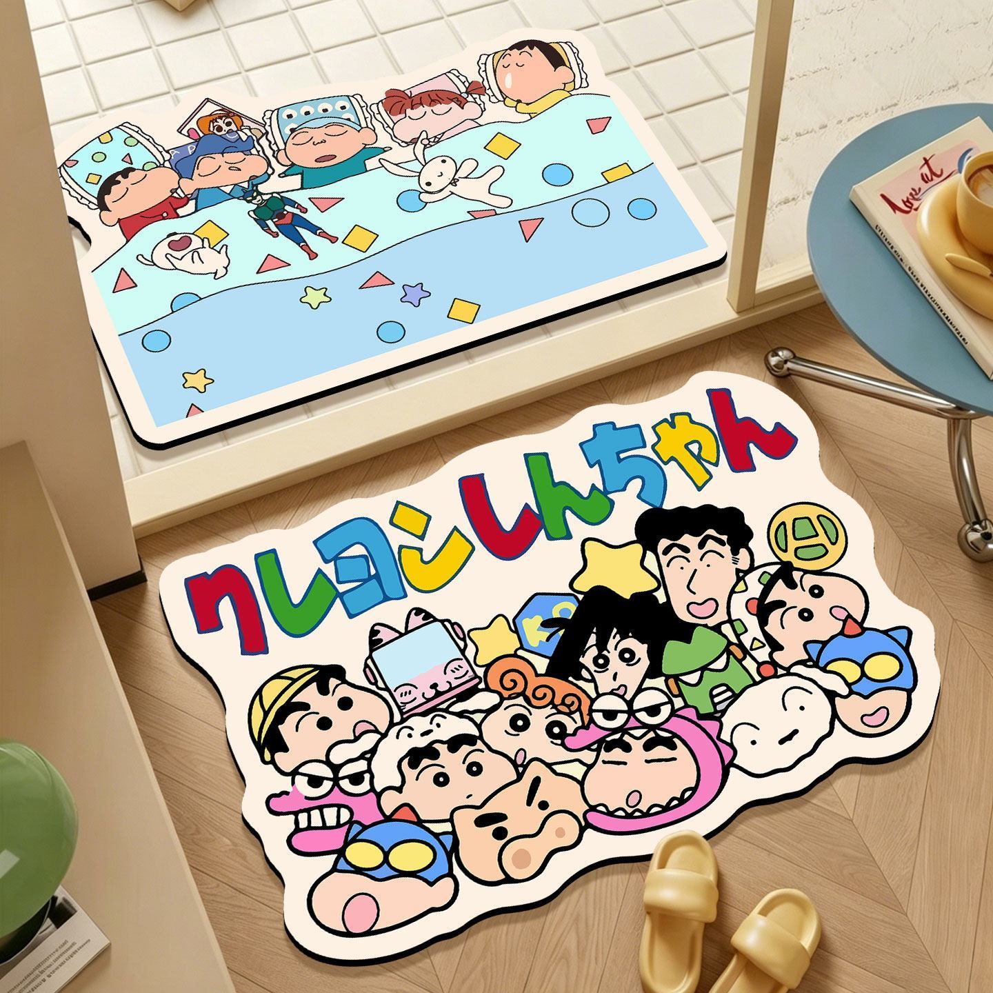Crayon Shin-chan Düzensiz Bany - Quick Dry Diatomite Bath Mat incelemesi ve fiyatı