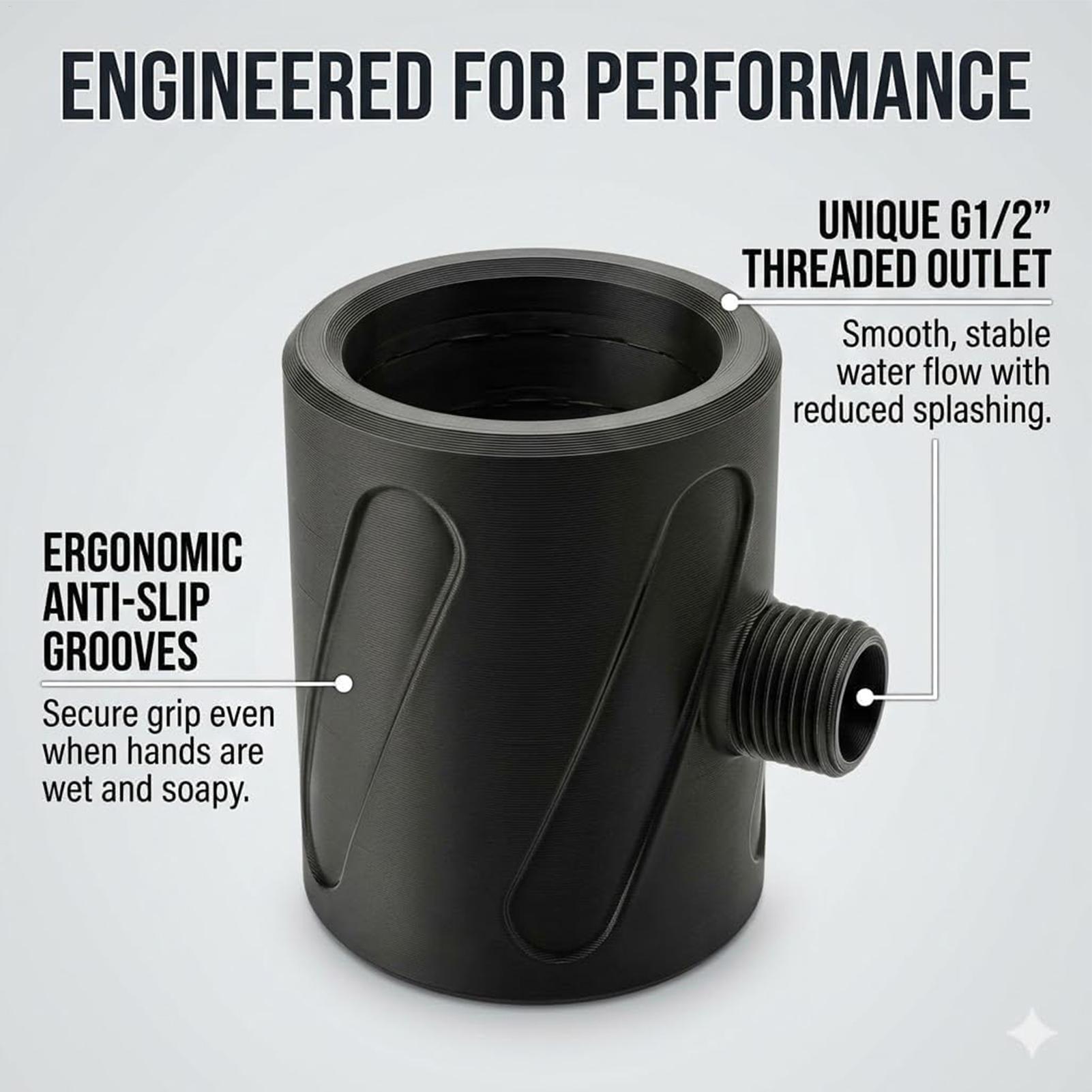 Temizleme Duş Başlığı Kaba Del - High Pressure Shower Head Handheld incelemesi ve fiyatı