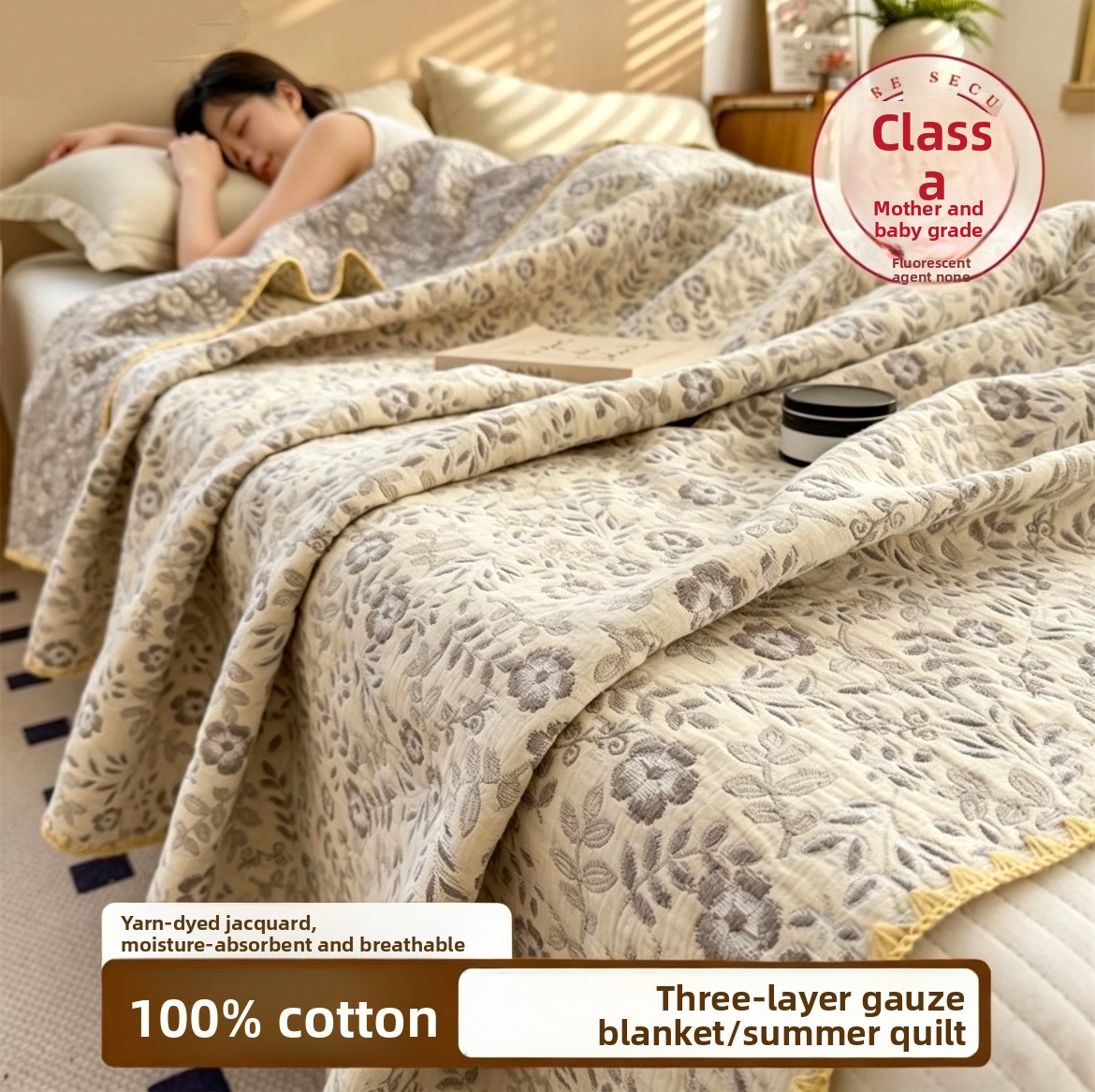 %100 Pamuklu Muslin Battaniye  - Muslin Cotton Bedspread incelemesi ve fiyatı
