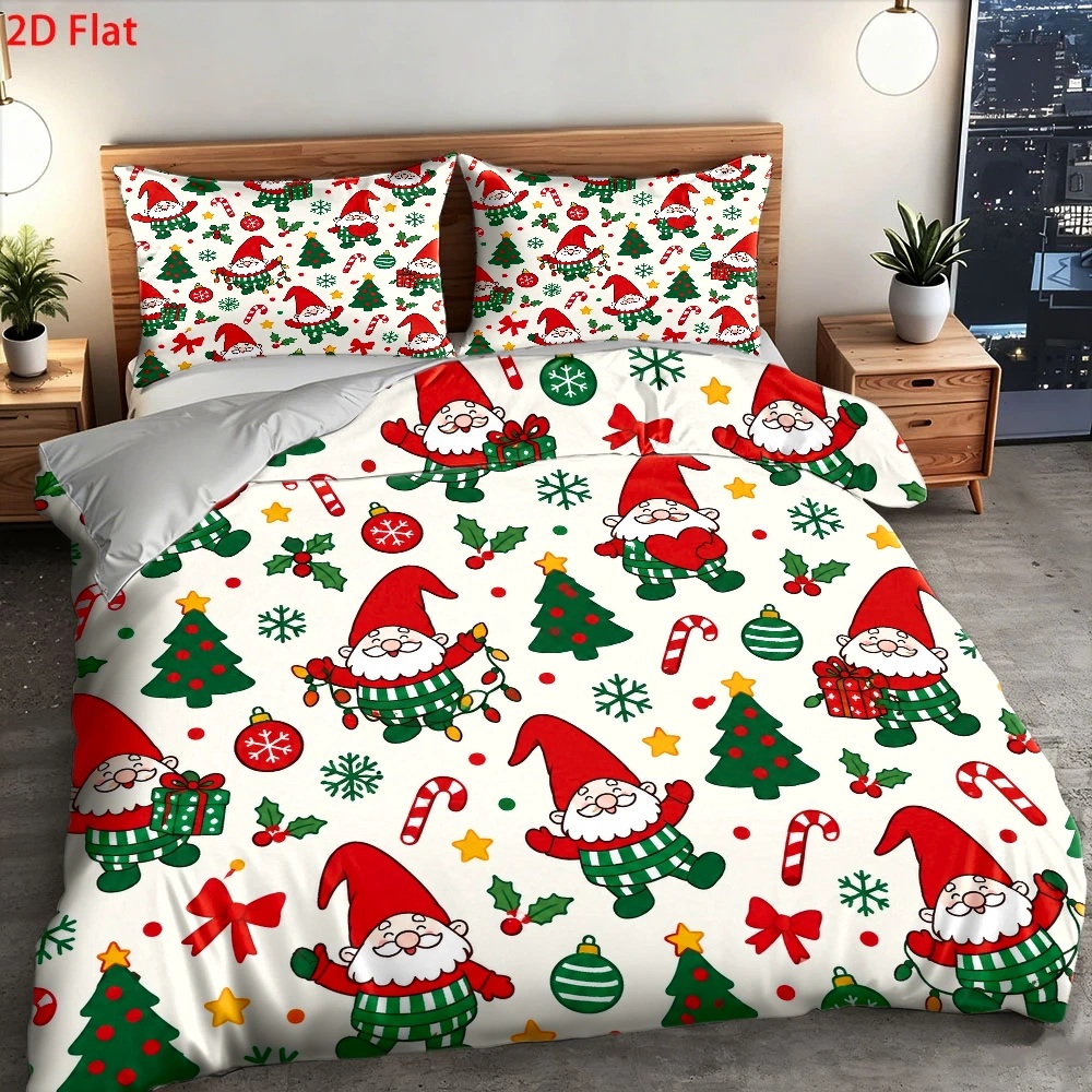 Noel Baba Figürlü Noel Ağacı D - Duvet Cover Sets With Zipper incelemesi ve fiyatı