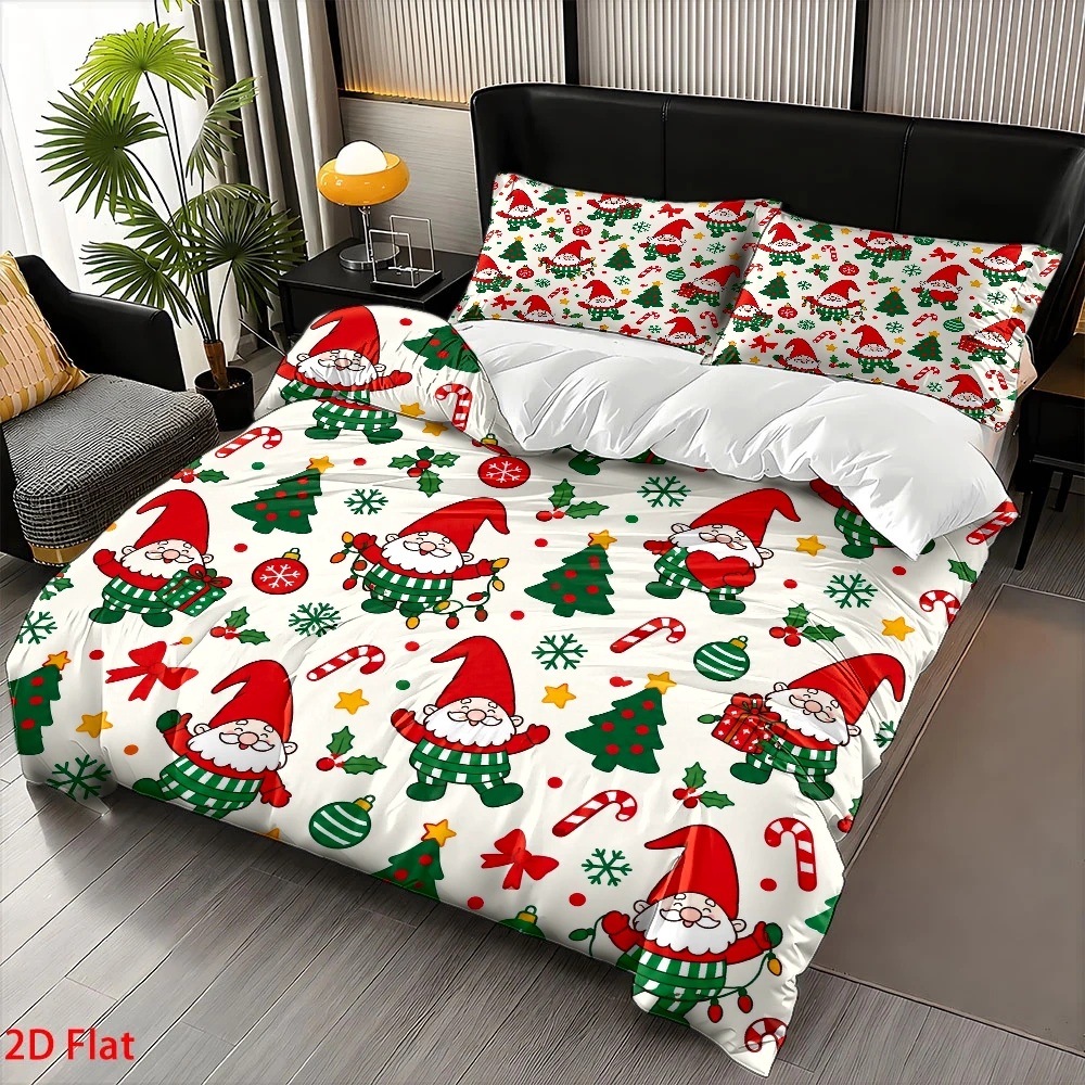 Noel Baba Figürlü Noel Ağacı D - Duvet Cover Sets With Zipper incelemesi ve fiyatı