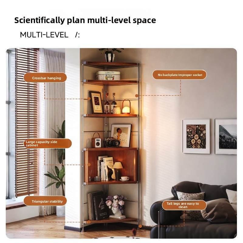 Köşe Ortaçağ Rafı, Üçgen Salon - Storage & Organization incelemesi ve fiyatı