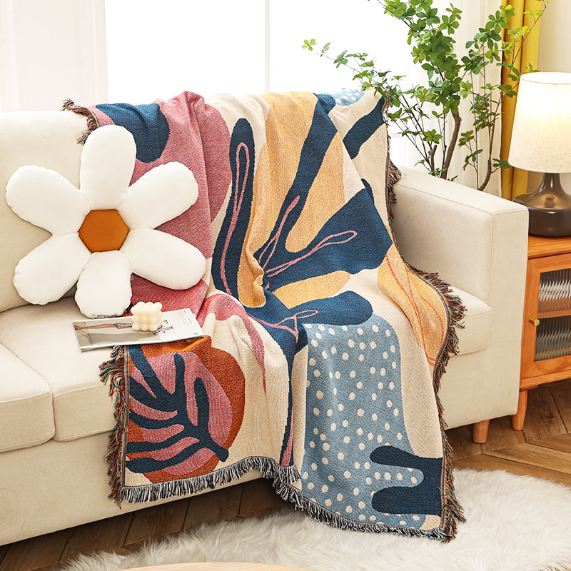 Tekstil şehir Ins Alice bitki  - Boho Throw Blanket Fringe incelemesi ve fiyatı