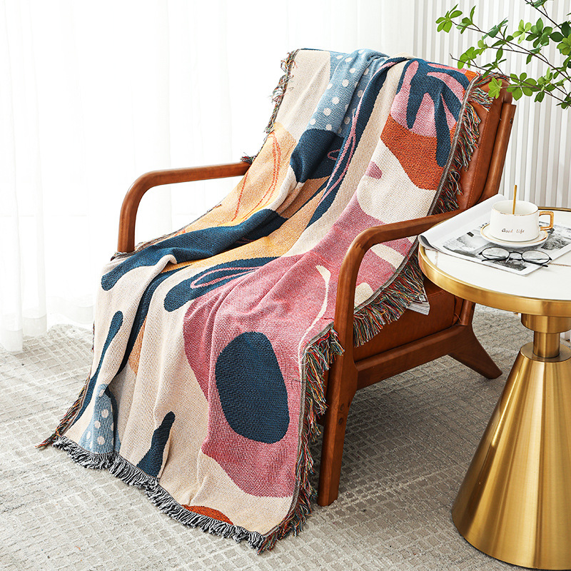 Tekstil şehir Ins Alice bitki  - Boho Throw Blanket Fringe incelemesi ve fiyatı